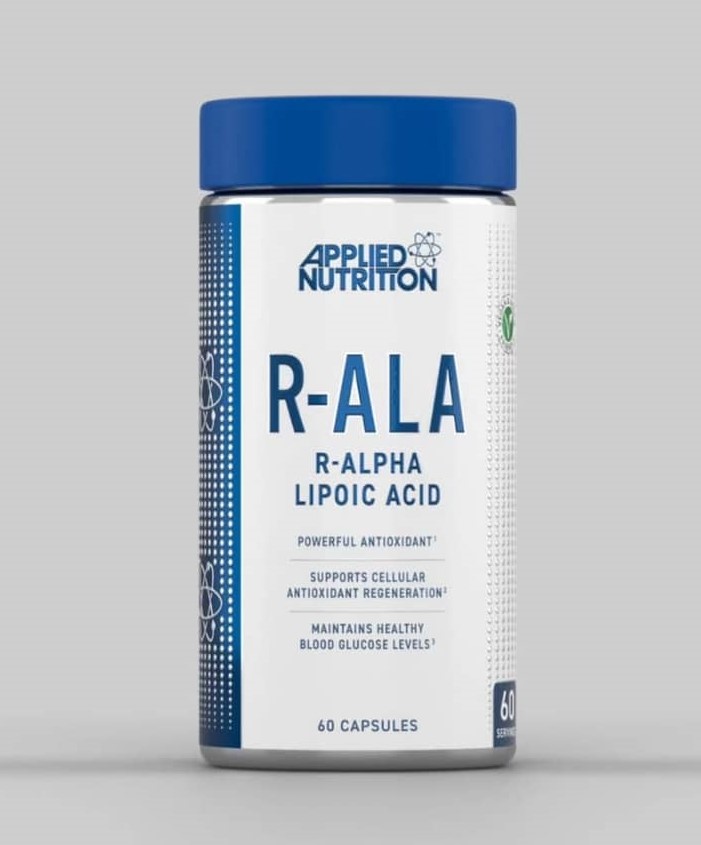 APPLIED NUTRITION RALA -ALPHA LIPOIC ACID 60 CAPSULES